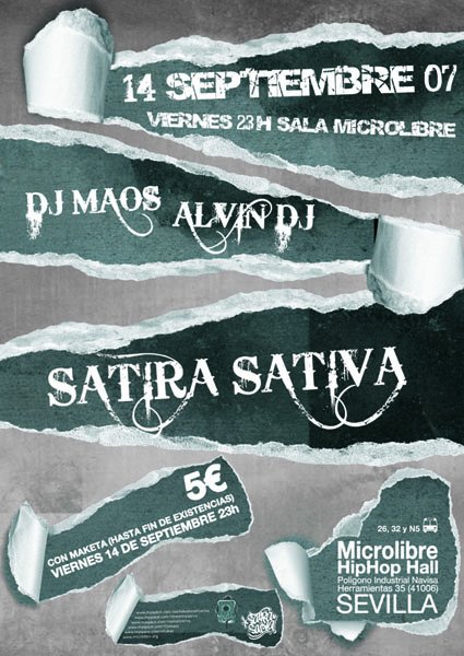SÃ¡tira Sativa en Sevilla