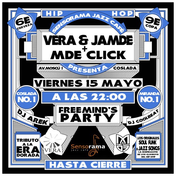 Vera, Jamde y MDE click el 15 de mayo